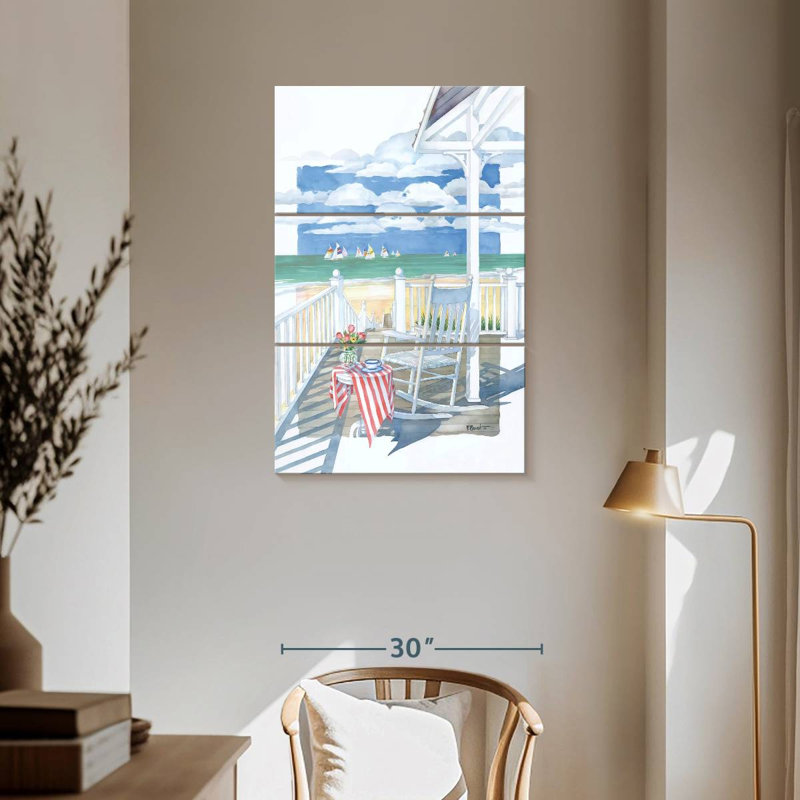 Lilie Sunnyside Deck, 57" H x 36" W