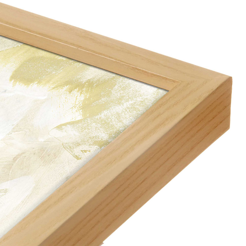 «Texture Collage I» par June Erica Vess, reproduction d'art, H 36 po x l 36 po, Impression sur cadre ouvert sans papier mat