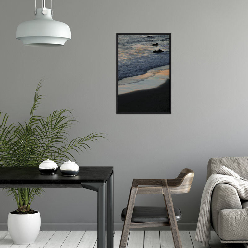 Sunkissed Shore Break III Print by Addison Jones, Glass Coat