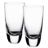 American Bar Set/2 14.5 oz Crystal Drinking Glasses