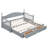 2 Drawers Daybed With Trundle-1941339693
