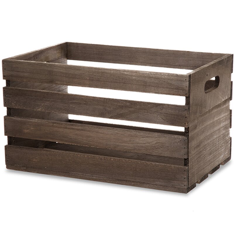 Breakwater Bay Wood Crate & Reviews | Wayfair