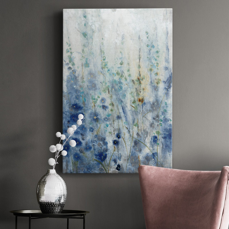 «Misty Blooms II», reproduction sur toile tendue, H 18 po x l 12 po x P 1 po