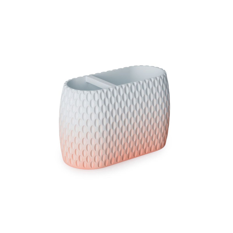 Bathroom Accessory Set, Pink Gradient