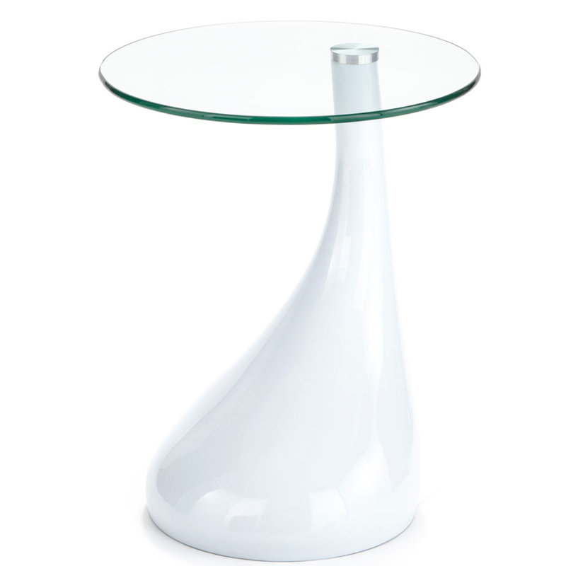 Sarahi Abstract Coffee Table, White