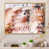 Toile naturelle avec cadre flottant