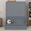 Lit escamotable mural Murphy avec coussin pour plus de confort-129032486