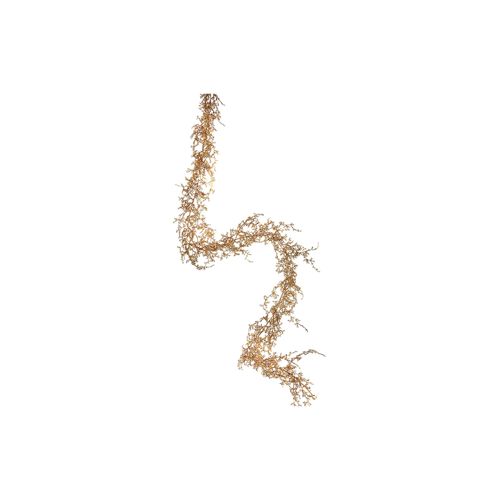 6' Glitter Sparkling Angel Fern Garland