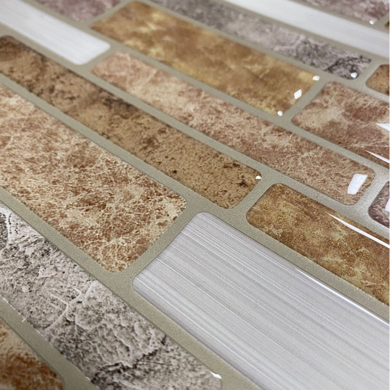 PVC Peel and Stick Mosaic Tile