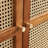 Arched Rattan Wardrobe