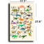 Art mural en forme de pin avec dinosaure