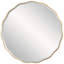 Aneta Wood Round Wall Mirror