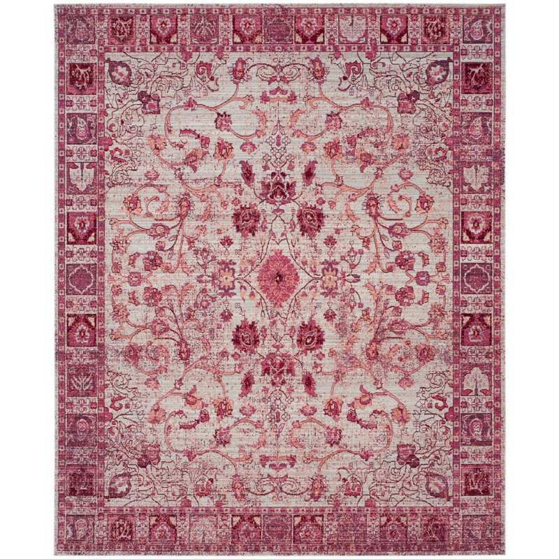 Quedgeley Oriental Hand Woven Area Rug, Rectangle 91 x 152 cm
