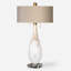 Lampe de table 32 po en verre-rucker