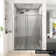 60'' W 66'' H Frameless Rectangle Shower Enclosure