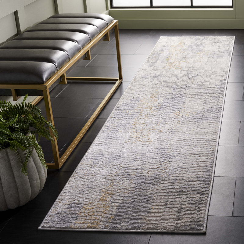 Tapis beige / gris clair Palma 352, Rectangle 2 pi 2 po x 3 pi 9 po