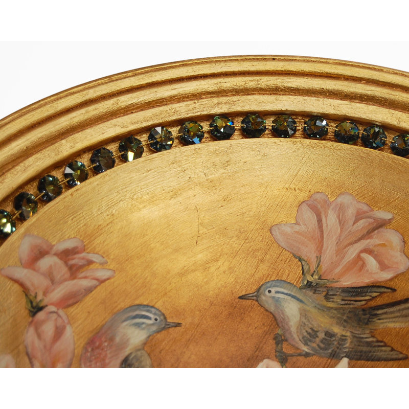 Agalma Handmade Wood Decorative Plate