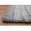 Tapis gris chic de style Gabbeh 8 x 9 avec des motifs épars