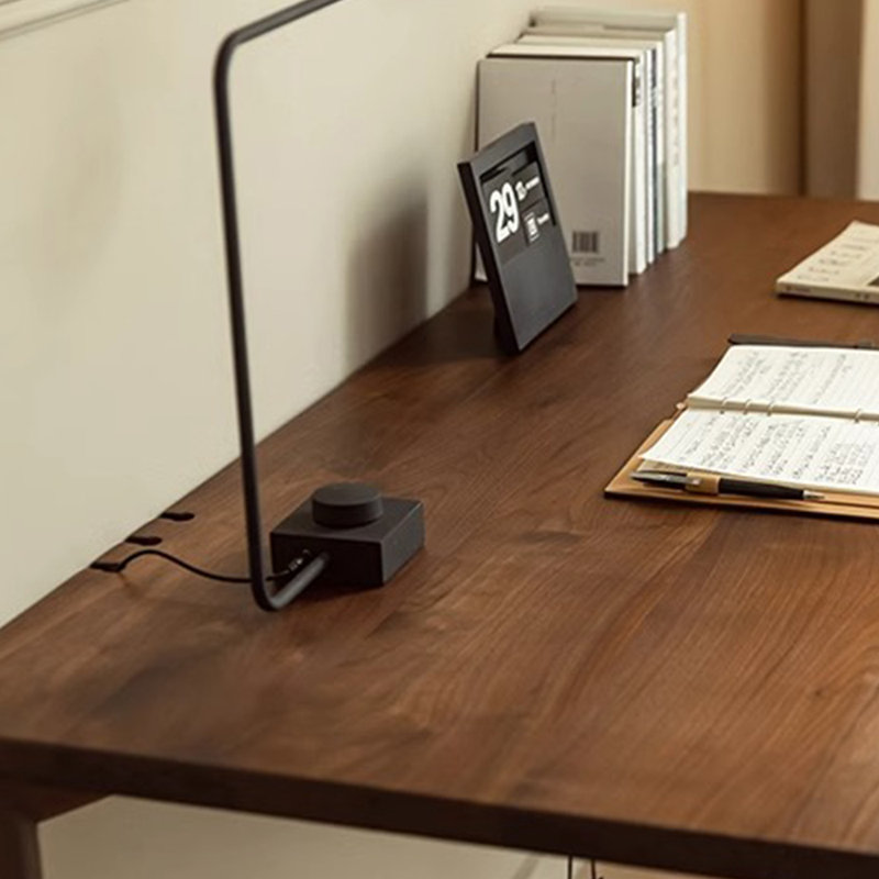 Bureau simple en bois massif, H 29,53 po x l 47,24 po x P 25,59 po