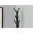 Coat Rack, Hall Tree, Free Standing, 8 Hooks, Entryway, 70"H, Bedroom, Black Metal, Contemporary, Modern-1751814733