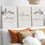 3 Piece Wrapped Canvas Print