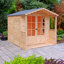 Buckingham 7 x 8.5 ft Summerhouse with Veranda