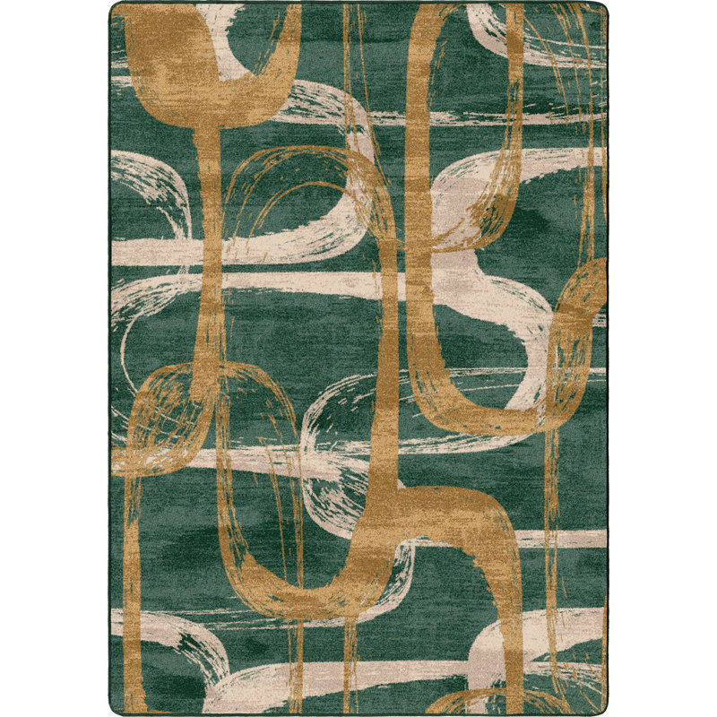 Tapis à motif abstrait Resish, Rectangle 2 pi 8 po x 3 pi 10 po