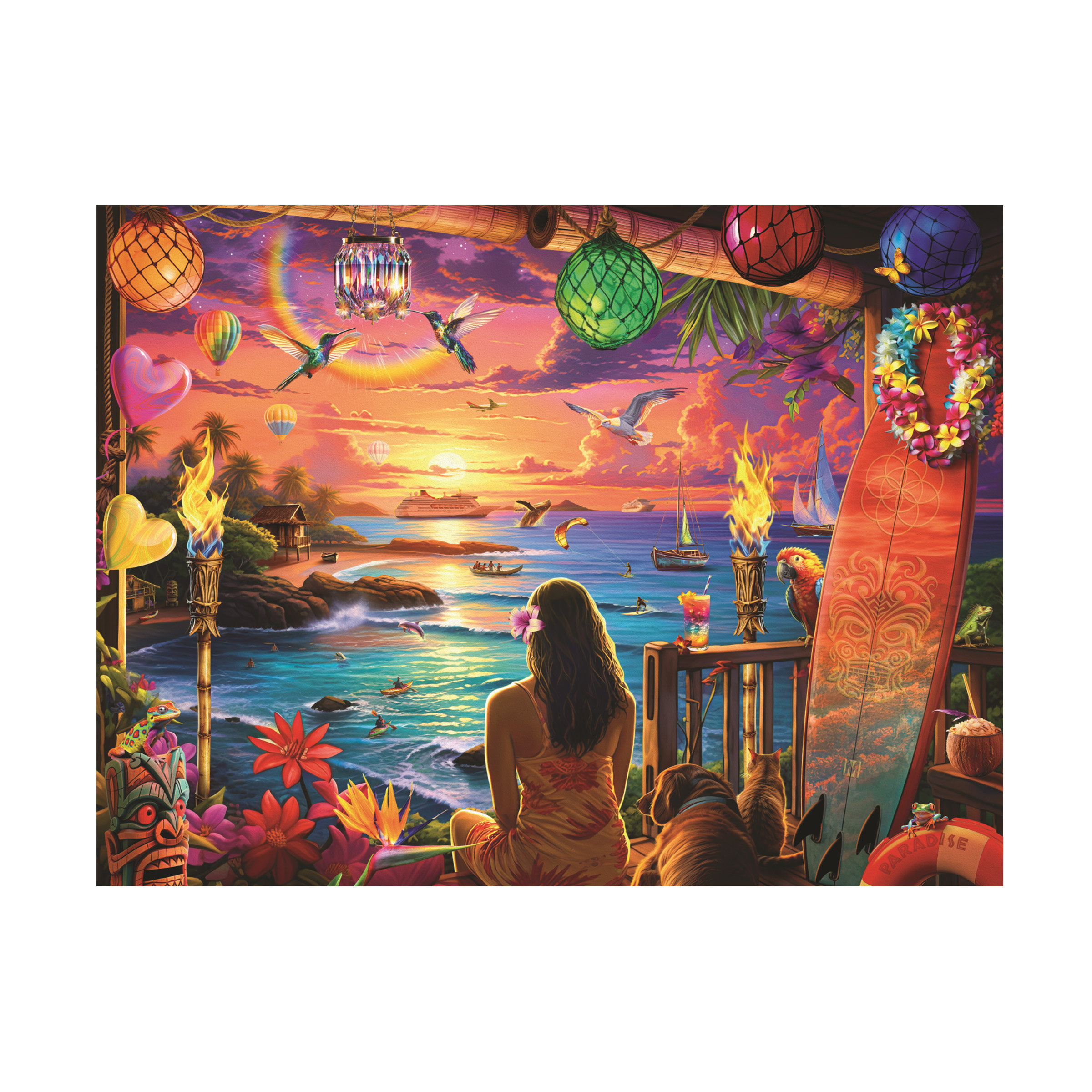 Winston Porter Michael David Ward Paradise Canvas Art | Wayfair