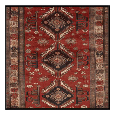 Machine Washable Turkish Brown Area Rug