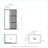48'' W 76'' H Framed Rectangle Reversible Shower Enclosure