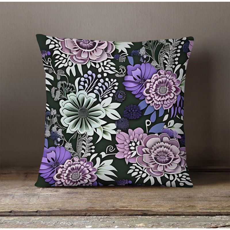Throw Pillow, Pillow Cover Only - No Insert, 16"H x 16"W