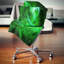Texture de ciel orageux vert - coussin imprimé abstrait-29367315-29367312