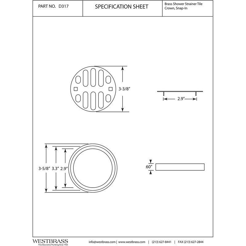 3.625'' W Grid, Satin Nickel