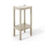 Table d'appoint en PEHD résistant aux UV l 18,45 po Vinnie-728386156