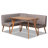 Chapalet Upholstered Dining Set with Fixed Table