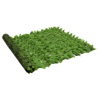 Anshdeep 148.59cm H x 100cm W Green Fence Panels