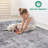 Naar Marfi Area Rugs, Light Grey/Abstract Accent Power Loom Machine -Crafted Rug-795917880
