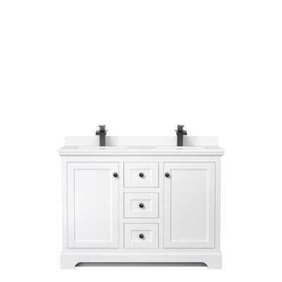 Ensemble de meuble-lavabo double 48 po Avery