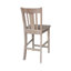  Tabouret de comptoir en bois massif Guzik-1160073736-1160073734