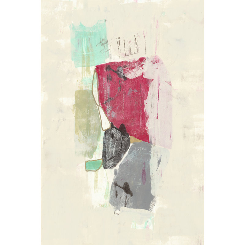 Mid Century Riff I - Wrapped Canvas Print, 46cm H x 30cm W x 3.8cm D