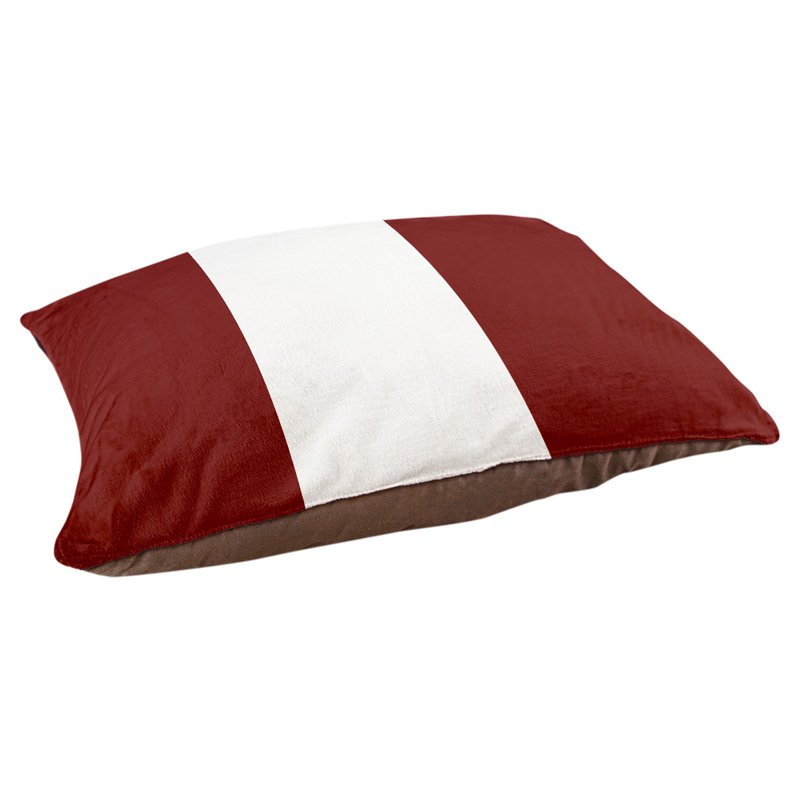 Coussin Milwaukee, Très grand (l 50 po x P 40 po x H 7 po), Marron
