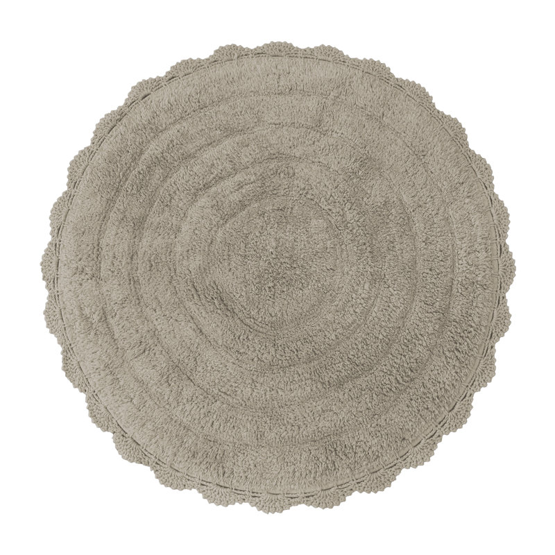 TAPIS DE BAIN EN COTON, Tanné