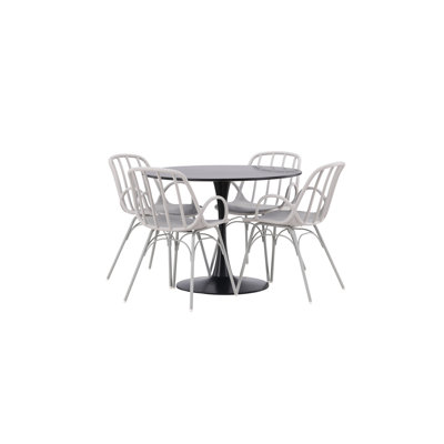 Canales 4 -Person Dining Set