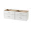 Meuble-lavabo mural flottant double 60 po Disar-126303121