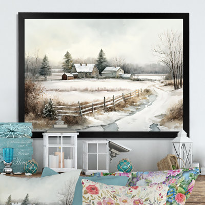 " Missouri Farm In Winter "