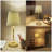17.5" Cordless Rechargeable LED Table Lamp with Stepless Dimming & Touch Control - Modern Fabric Shade Desk Lamp for Bedroom, Living Room, Office Lighting