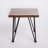 Modern ZION INDUSTRIAL WOOD AND METAL ACCENT TABLE for Living Room, Patio & Home Decor