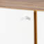 Buffet avec 3 tiroirs et 2 portes, buffet 47,24 "avec tablettes réglables pour le salon, la salle à manger, le couloir, la cuisine et le buffet