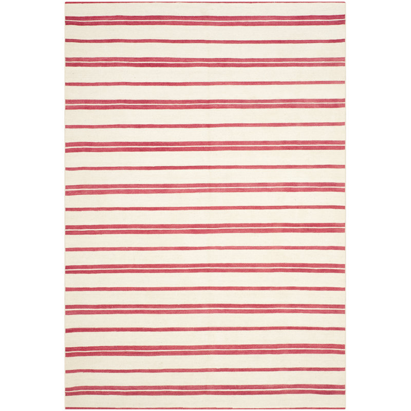 Ralph Lauren Sagaponeck Stripe Wool Striped Rug, Rectangle 6' x 9'