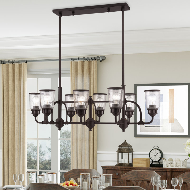 Derrick 8 - Light Pendant, Bronze